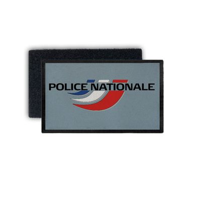 7,5x4,5cmPatch Police nationale Polizei Frankreich Sûreté Abzeichen #33894