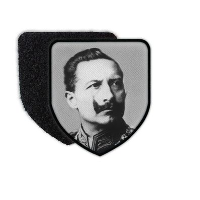 Patch Kaiser Wilhelm Preußen II Deutschland Uniform Foto Bild Aufnäher #33851