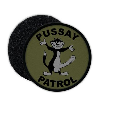 Patch Pussay Patrol Camo Bundeswehr Katze Schwanz Kater Abzeichen Penis #32495
