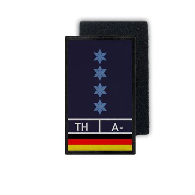 Polizeihauptmeister PHM PHMin Klett Dienstpatch Thüringen Blood 7,5x4,5cm #32583