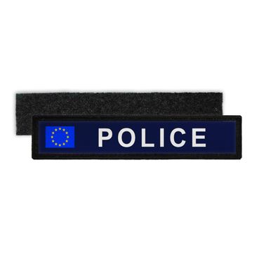 Namenspatch Polizei Europa Police Beamter Abzeichen Europe Schutzmann Cop #32079