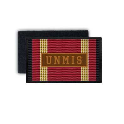 Einsatzbandschnallen UNIMIS Patch Auszeichnung United Nations Mission #33799