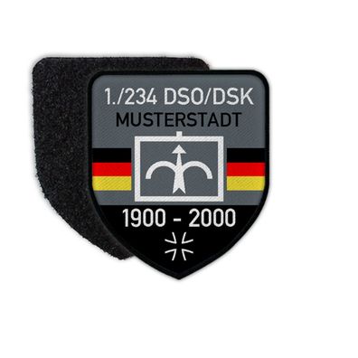 Patch BW DSO-DSK Dienstzeit Bundeswehr Abzeichen Einheit Aufnäher #27422