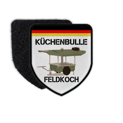 Patch Küchenbulle Feldkoch Feldküche BW Gulasch-Kanone Reservist #31838