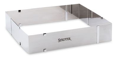 Städter - 'BACKRAND-Rechteck 24–46 x 20–38 cm / H 6 cm verstellbar'