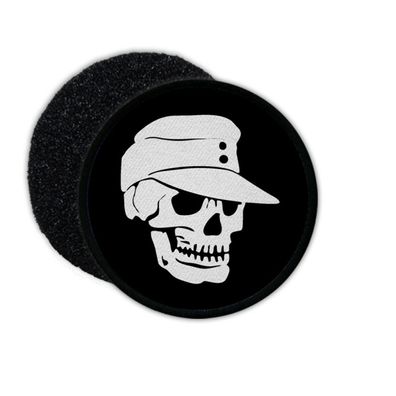 Patch 2 Infanterie Totenschädel Heer Feldmütze Skull Schädel Aufnäher #23610