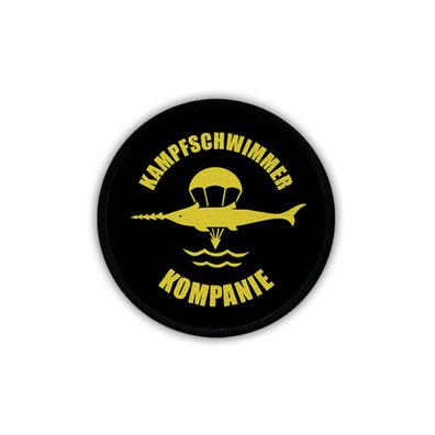 Patch Kampfschwimmer Kompanie BW Marine Wappen Abzeichen Spezialkräfte #18316