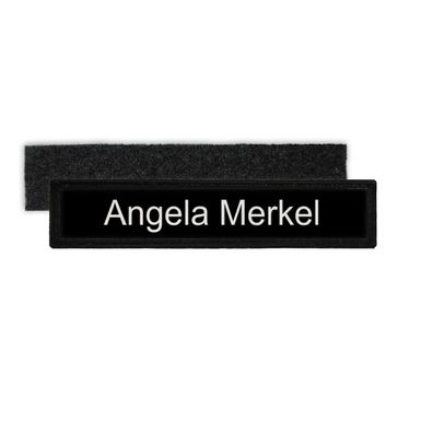 Namenspatch Angela Merkel Deutschland Berlin Kanzlerin DDR Aufnäher #26222
