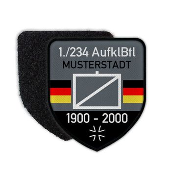 Patch BW AufklBtl Dienstzeit Aufklärungsbataillon Bundeswehr Abzeichen #27417