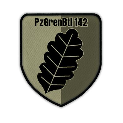 Patch PzGrenBtl 142 Tarn Typ 2 Panzergrenadierbataillon Wappen Abzeichen #14718