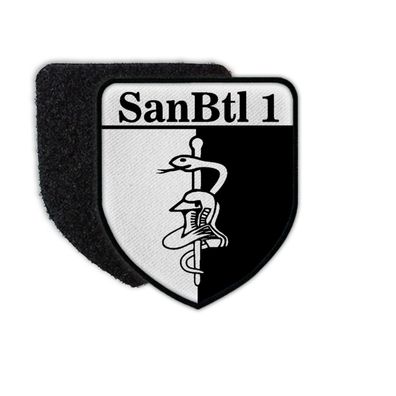 Patch Sanitätsbataillon 1 SanBtl Wappen Abzeichen Sanitäter Hildesheim #29059