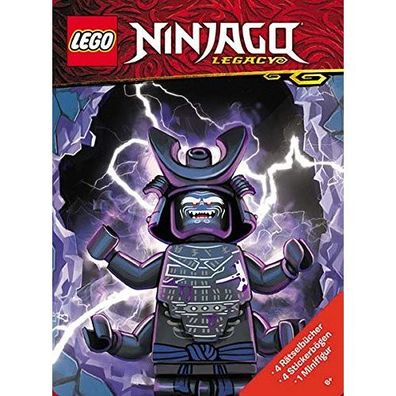 LEGO® Ninjago® Meine Garmadon Box Lego Rätselbuch Stickerbuch Minifigur NEU