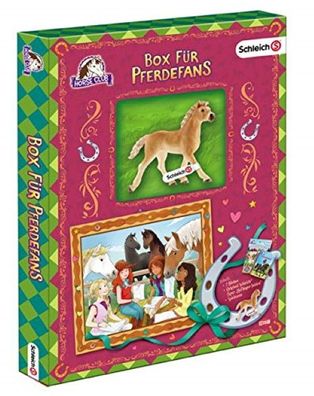 Schleich® Horse Club Box für Pferdefans Bücher Spielfigur Spielszene Schleich