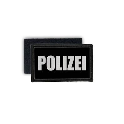 Patch Polizei Mützenabzeichen Dienstbekleidung Police 7,5x4,5cm #30334