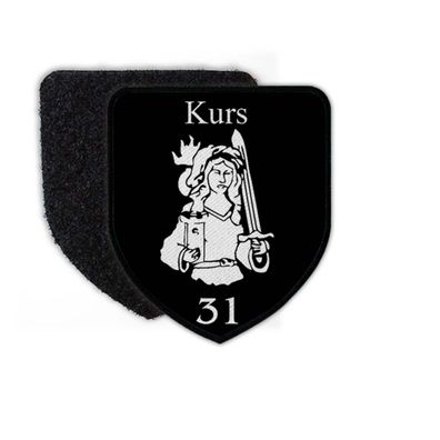 Patch Kurs 31 FArtBtl 31 Heilige Barbara Bundeswehr Wappen Abzeichen #25011