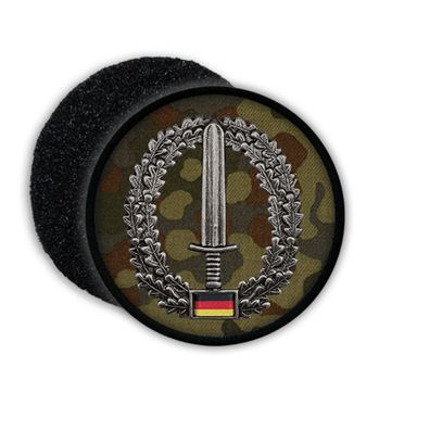 Patch Kommando Spezialkräfte KSK Barett Abzeichen Patch Tarnung Schwert #20864