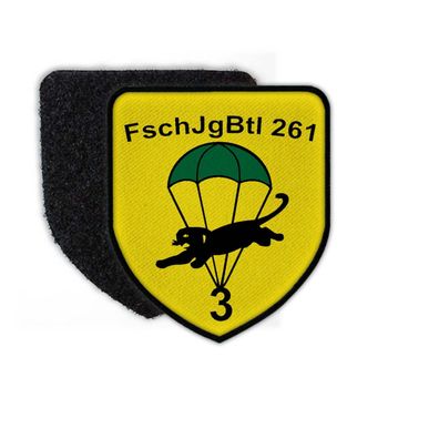 Patch 3 FschJgBtl 261 Fallschirmjäger Bataillon Kompanie Bundeswehr #25154