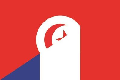 Fahne Flagge Tunesien-Frankreich Premiumqualität
