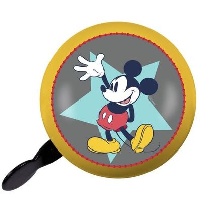 Disney 2-Klang Fahrrad Glocke Ø 80mm, Fahrradklingel "Mickey Mouse"