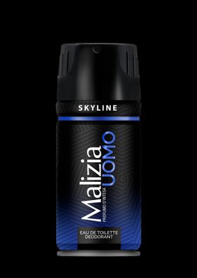 Malizia Uomo Skyline Deo 150ml Deodorant Eau de Toilette Spray