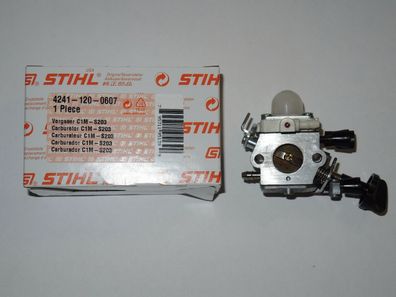 4241 0607 Original Stihl Vergaser C1M-S203 BG86 BG86C SH56 SH56C SH86 SH86C