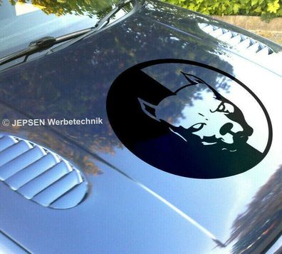 Autoaufkleber Pitbull 40cm M1 Farbwahl - Motorhaube Heckfenster Seitenaufkleber
