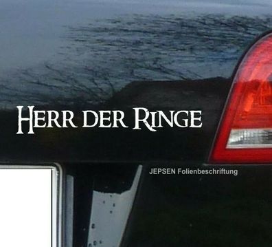 Autoaufkleber Herr der Ringe S016 in 18cm länge und Wunschfarbe Sticker JDM OEM