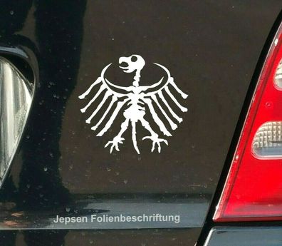 Autoaufkleber Bundesadler Bone Deutschland Aufkleber 8cm Sticker S006 - JDM OEM