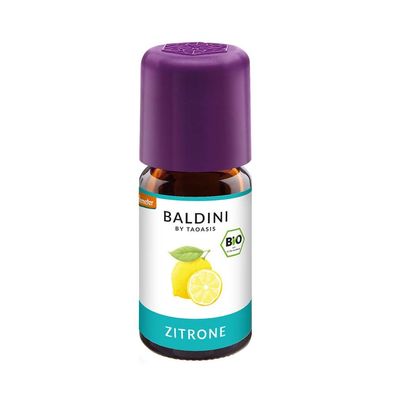 Baldini 5ml Bio-Aroma Zitrone pur ätherisches Öl Essen & Trinken - By Taoasis