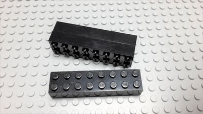 Lego 3 Basic Steine 2x8 hoch schwarz 3007 Set 6977 4552 7839 6752 398
