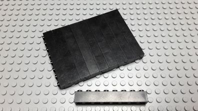 Lego 10 Basic Steine 1x8 hoch schwarz 3008 Legos haben Kratzer