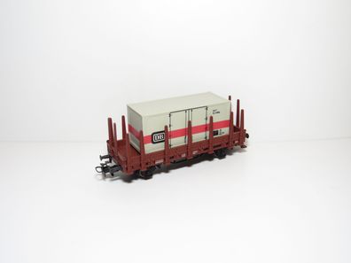 Märklin 00759-21 - Rungenwagen Container - Flachwagen - HO - 1:87 Originalverpackung