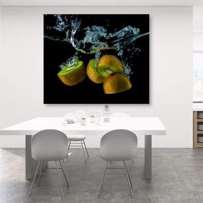 Wandbild für Küche & Esszimmer | Leinwandbild | Deko Bild XXL in 5 Grössen
