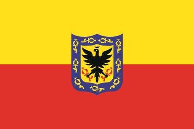 Fahne Flagge Bogotá Premiumqualität