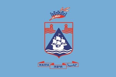 Fahne Flagge Haifa Premiumqualität
