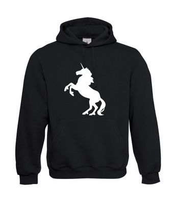 Unicorn Silhouette Comic l bis 5XL I Herren Hoodie