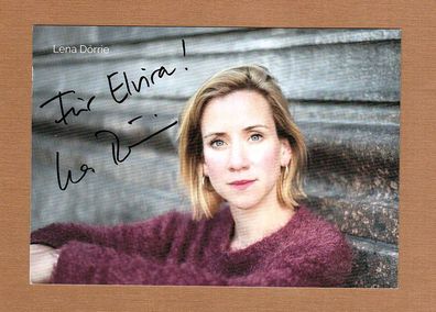 Lena Dörrie (deutsche Schauspielerin ) - persönlich signiert