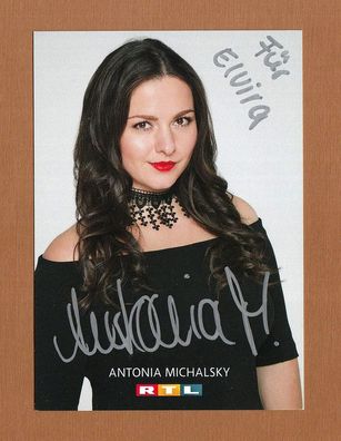 Antonia Michalsky (deutsche Schauspielerin ) - persönlich signiert