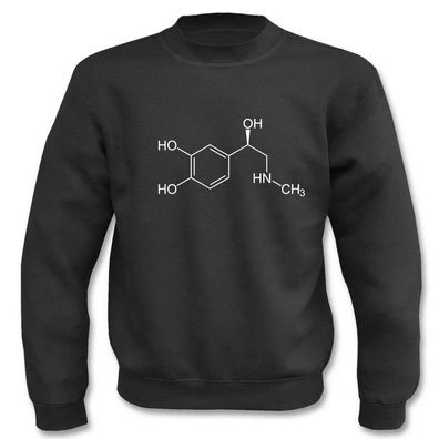 Pullover l Adrenalin Molecule Lifting Chemistry Chemist Science Scientis I Sweatshirt