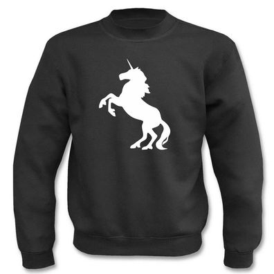 Pullover l Unicorn Silhouette Comic I Sweatshirt