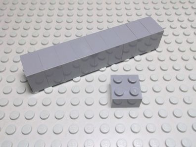 Lego 10 Basic Steine 2x2 hoch neudunkelgrau 3003 Set 8077 75019 7636 7961