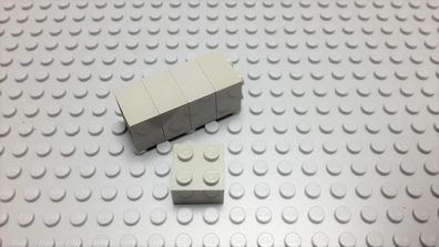 Lego 5 Basic Steine 2x2 hoch Althellgrau 3003 Set 8868 6398 6441 4557