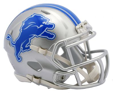 NFL Mini Helm Detroit Lions 2017 Speed Riddell Footballhelm 095855991689