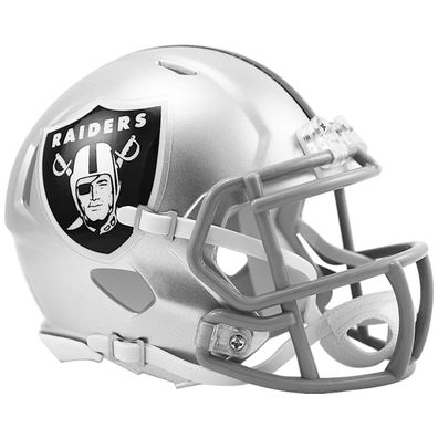 NFL Mini Helm Las Vegas Raiders Speed Riddell Footballhelm 095855991313