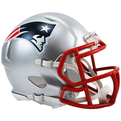 NFL Mini Helm New England Patriots Speed Riddell Footballhelm 095855991276