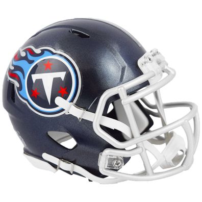 NFL Mini Helm Tennessee Titans Speed Riddell Footballhelm 095855991740