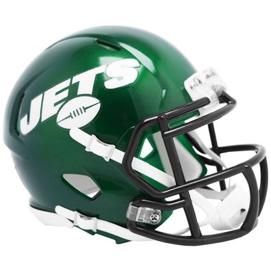 NFL Mini Helm New York Jets Speed Riddell Footballhelm 095855991795