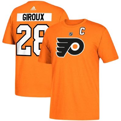 NHL T-Shirt Philadelphia Flyers Claude Giroux 28 orange Eishockey T Tee L
