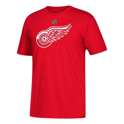 NHL T-Shirt Detroit Red Wings Dylan Larkin 71 rot Eishockey T Tee M
