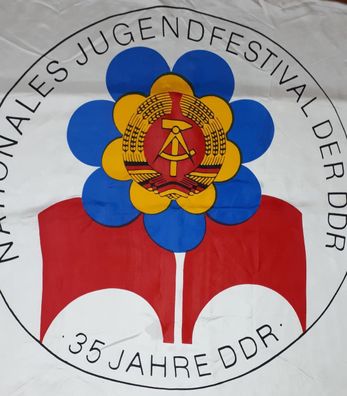 DDR Erinnerungstuch Nationales Jugendfestival der DDR gebraucht